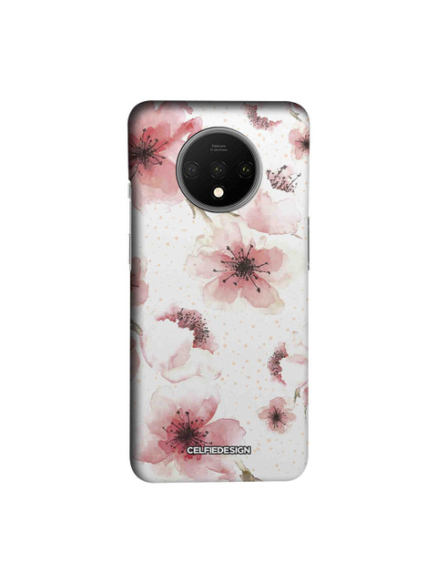 

CelfieDesign Off-White & Peach-Coloured Pastels OnePlus 7T Back Case