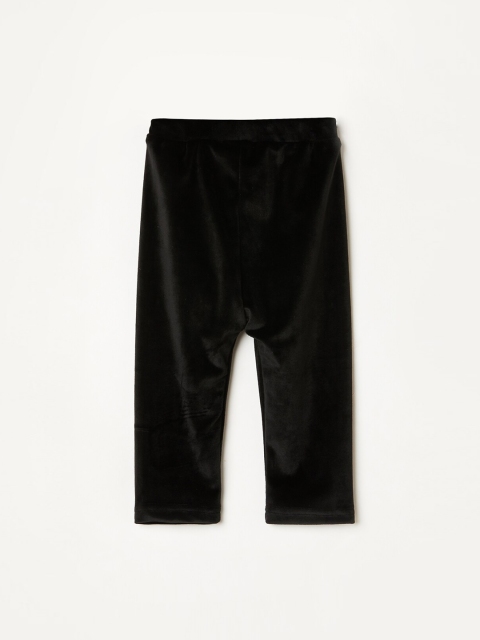 

Juniors by Lifestyle Infant Girls Black Solid Track Pants