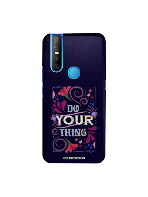 

CelfieDesign Blue Do your Thing Vivo V15 Sustainable Case