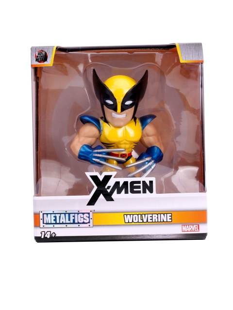 

Jada Toys Kids Yellow & Blue Diecast Metal Marvel 4 inch Wolverine Action Figure