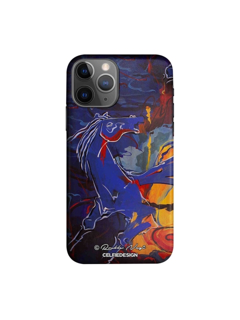 

CelfieDesign Blue & Yellow Abstract Printed Sustainable iPhone 11 Pro Max Back Case
