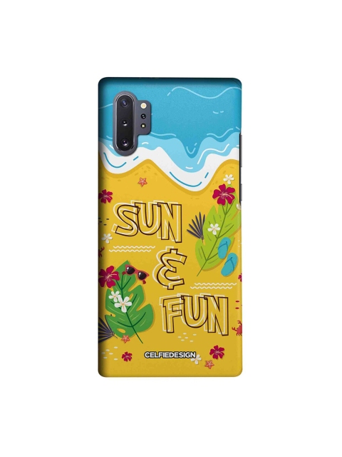 

CelfieDesign Yellow & Blue Samsung Galaxy Note10 Plus Back Cover
