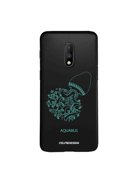 

CelfieDesign Black & Blue Aquarius OnePlus 7 Sustainable Back Cover