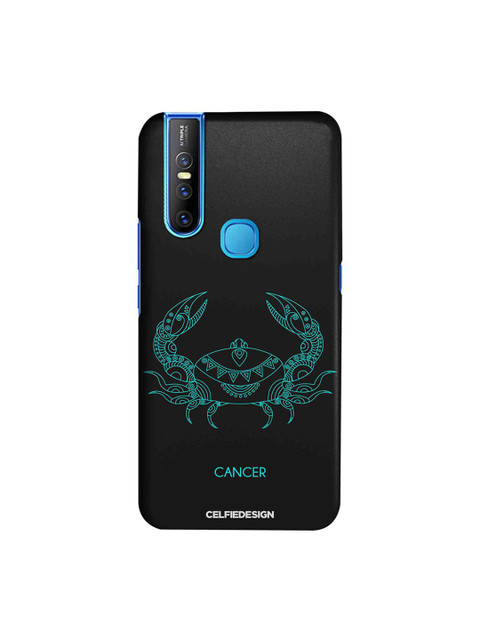 

CelfieDesign Unisex Black Cancer Zodiac Sustainable Vivo V15 Back Case