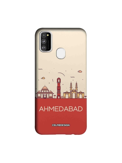 

CelfieDesign Red & White Ahmedabad Skyline Samsung Galaxy M30S Sustainable Back Case