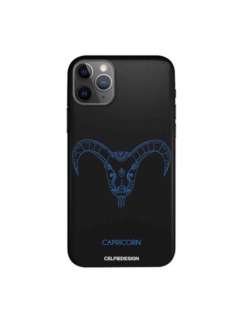 

CelfieDesign Black & Blue Capricorn Apple iPhone 11 Pro Sustainable Back Cover
