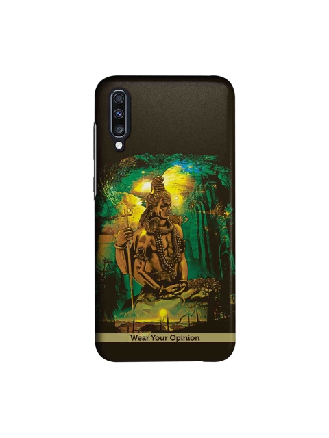 

CelfieDesign Brown & Yellow Lord Shiva Pattern Samsung Galaxy A70 Sustainable Back Cover