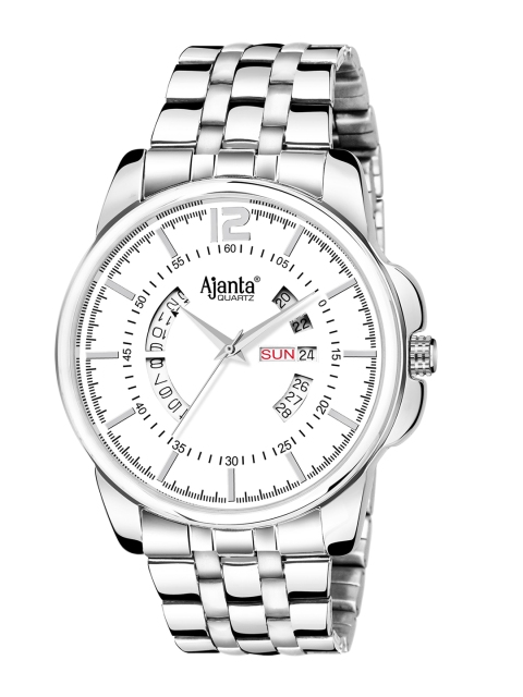 

Ajanta Men Silver-Toned Analogue Watch Ajanta_AWC048MSG/3/WS/SL/SS