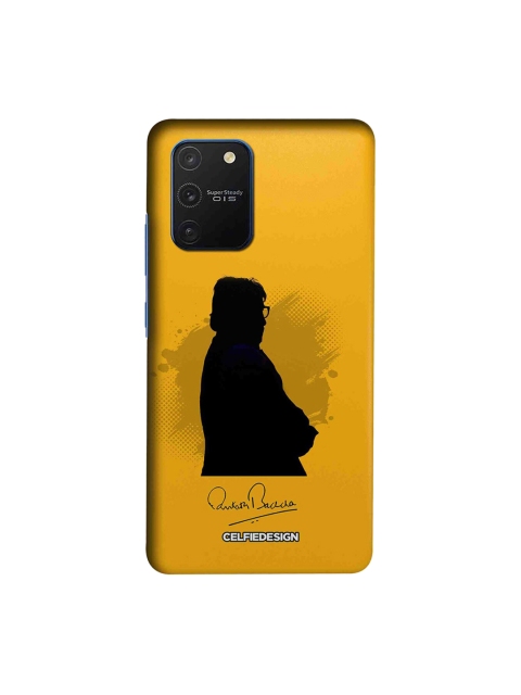 

CelfieDesign Yellow & Black BB With Signature AB Collections Quirky Sustainable Samsung Galaxy S10 Lite Back Cover
