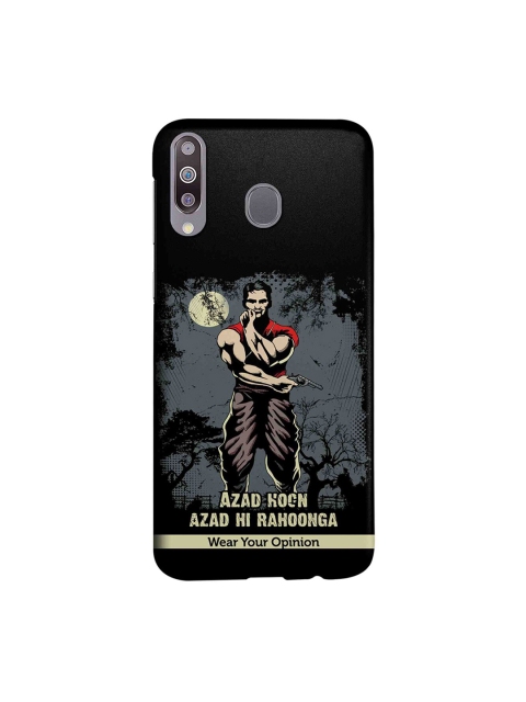 

CelfieDesign Black & Grey Azaad Hoon Samsung Galaxy M30 Back Cover