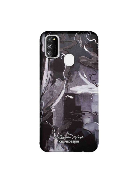 

CelfieDesign Black Flashback Samsung Galaxy M30S Sustainable Back Cover, Multi