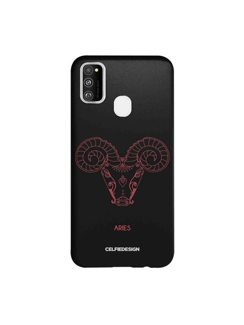 

CelfieDesign Black & Red Aries Samsung Galaxy M30S Sustainable Back Cover