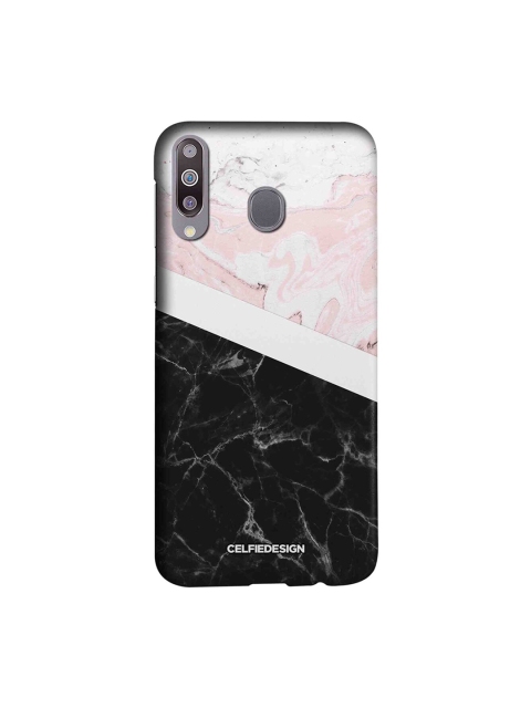 

CelfieDesign White & Black Blend Samsung Galaxy M30 Back Case