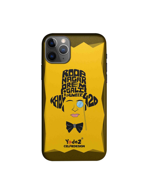 

CelfieDesign Yellow & Green Kholi Number 420 Yedaz Quirky Sustainable Apple iPhone 11 Pro Mobile Back Cover