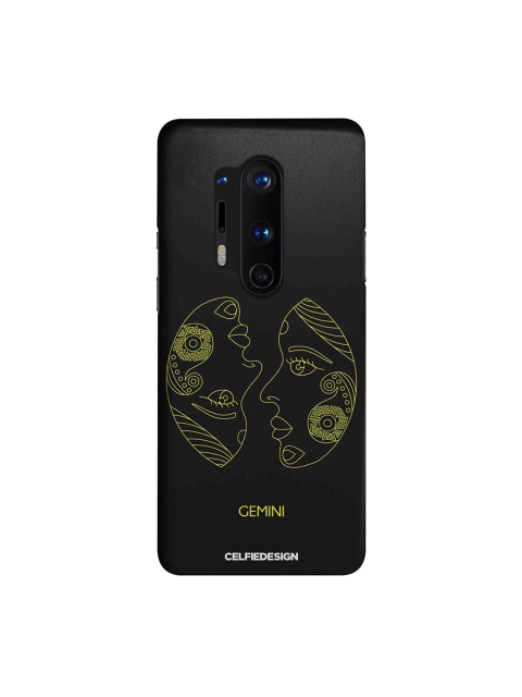 

CelfieDesign Black & Yellow Gemini Zodiac OnePlus 8 Pro Sustainable Back Cover