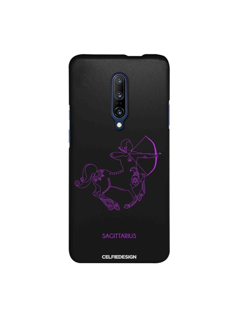 

CelfieDesign Black Sagittarius Zodiac OnePlus 7 Pro Back Case, Multi