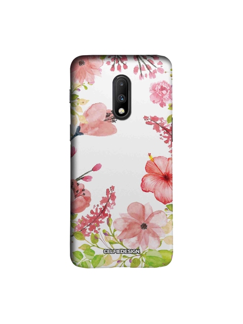 

CelfieDesign White & Pink Aquarelle Gardens OnePlus 7 Sustainable Back Cover