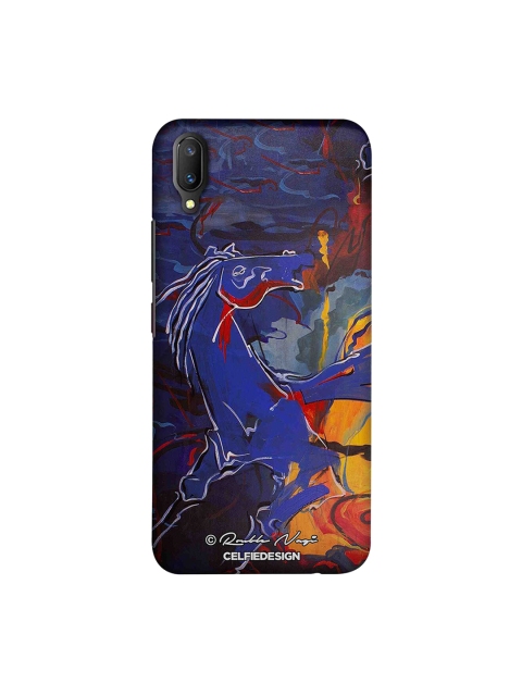 

CelfieDesign Blue Printed Vivo V11 Pro Phone Back Case