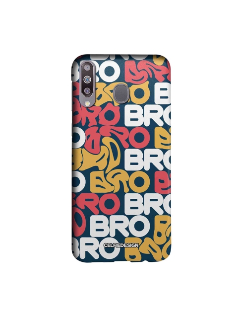 

CelfieDesign Yellow & Red Bro Printed Samsung Galaxy M30 Sustainable Back Cover