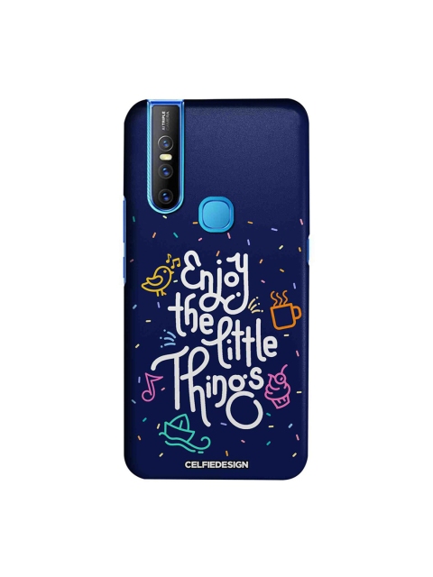 

CelfieDesign Blue Enjoy the little things Vivo V15 Sustainable Back Case
