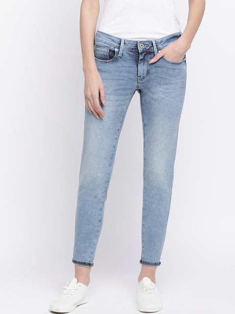 

Pepe Jeans Women Blue Regular Fit Jeans