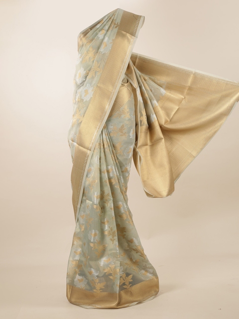 

Pothys Grey Woven Design Saree