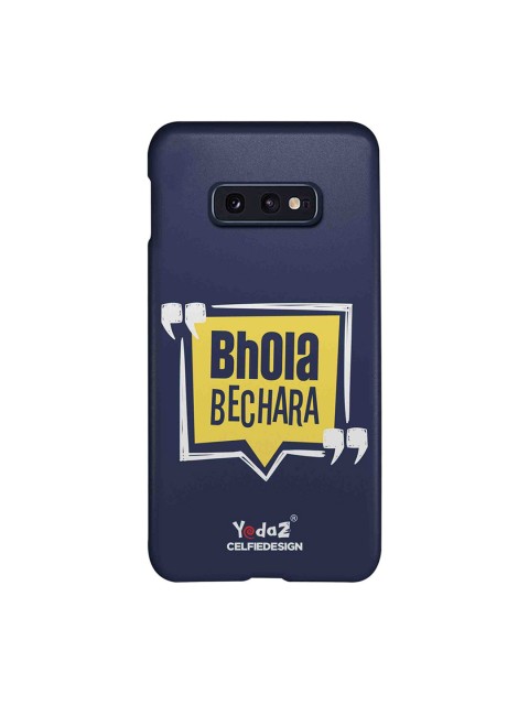 

CelfieDesign Navy Blue & Yellow Bhola Bechara Samsung Galaxy S10E Yedaz Sustainable Back Cover
