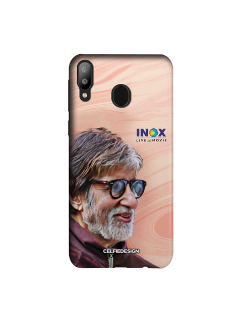 

CelfieDesign Brown Inox Grand Odyssey BigB Samsung Galaxy M20 Mobile Back Cover