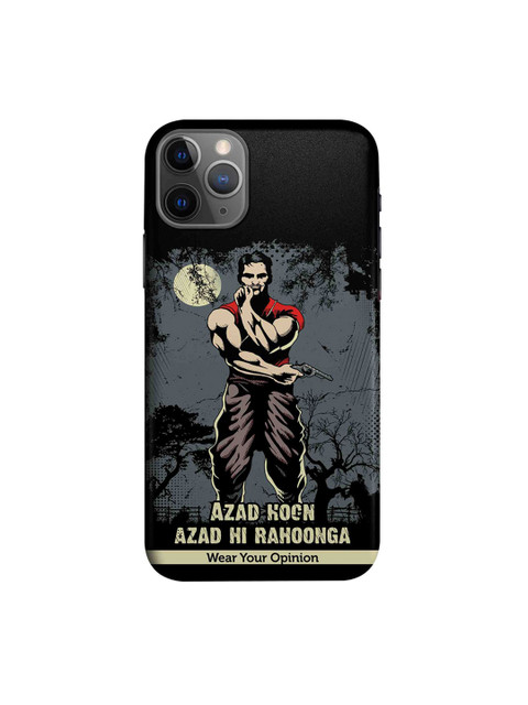 

CelfieDesign Black & Grey Azaad Hoon Printed iPhone 11 Pro Sustainable Back Cover