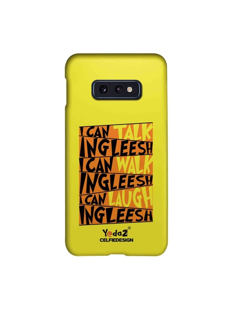 

CelfieDesign Yellow & Black Samsung Galaxy S10E Back Cover