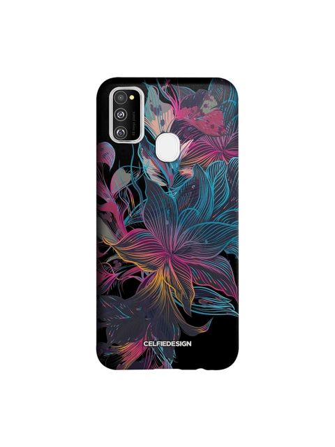

CelfieDesign Black & Pink Neon Flowers Samsung Galaxy M30s Sustainable Back Cover