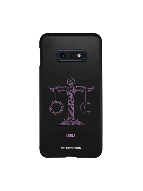 

CelfieDesign Black & Pink Quirky Sustainable Libra Samsung Galaxy S10E Back Cover