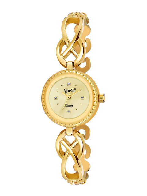 

Ajanta Women Gold-Toned Analogue Watch AWC403MRL/3