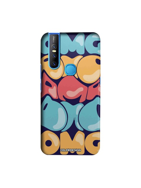 

CelfieDesign Unisex Multicoloured OMG Sustainable Vivo V15 Back Case, Multi
