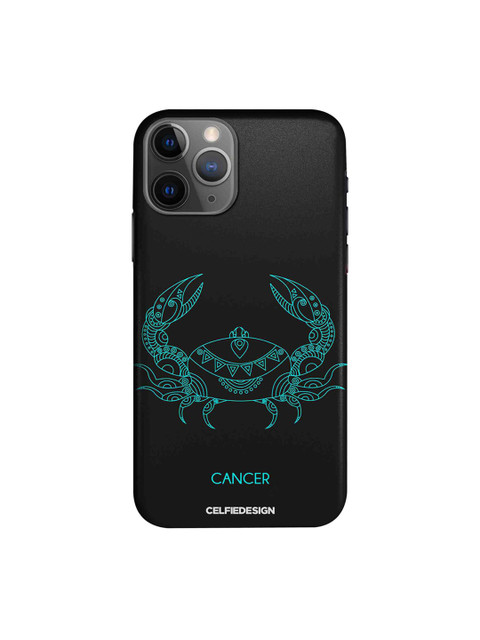 

CelfieDesign Black Cancer Zodiac iPhone 11 Pro Max Sustainable Back Case
