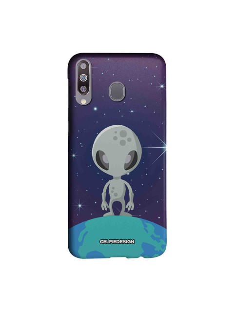 

CelfieDesign Blue & Grey Alien Samsung Galaxy M30 Mobile Back Cover