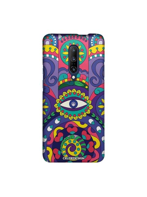 

CelfieDesign Purple & Pink Humsa Printed OnePlus 7 Pro Back Case