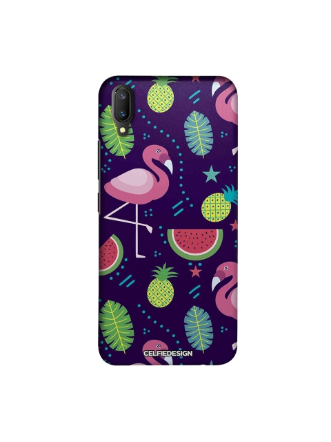 

CelfieDesign Purple & Green Flamingo Vivo V11 Pro Sustainable Back Cover
