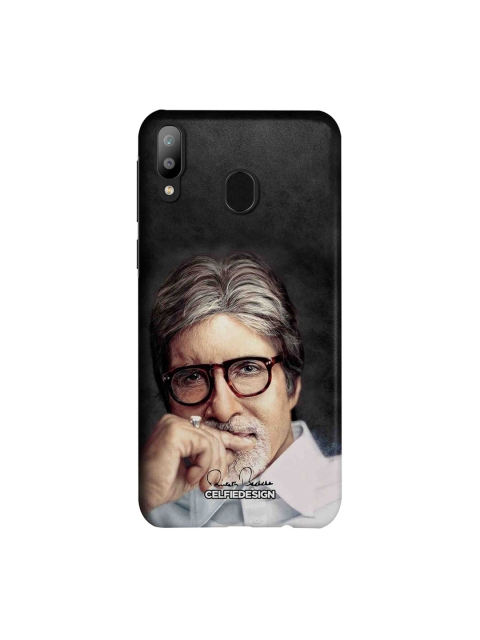 

CelfieDesign Black & White BigB AB Collections Samsung Galaxy M20 Mobile Back Cover