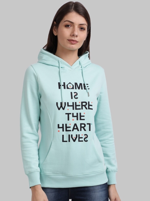 

Park Avenue Woman Women Blue Printed Sweatshirt