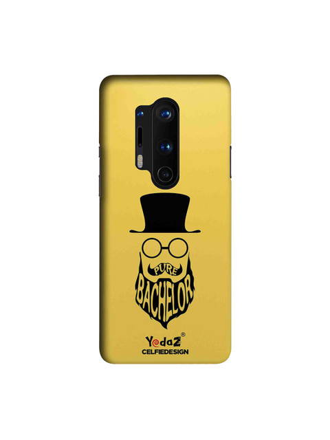 

CelfieDesign Yellow & Black Pure Bachelor Yedaz Quirky Sustainable OnePlus 8 Pro Back Cover