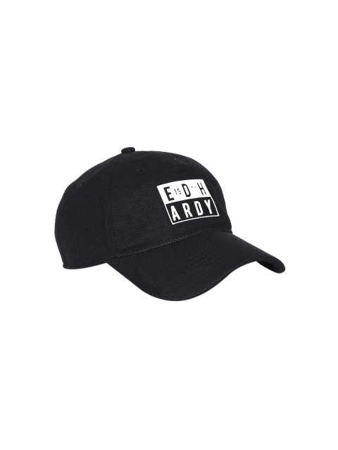 

Ed Hardy Men Black & White Brand Logo Snapback Cap