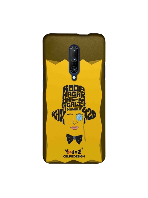 

CelfieDesign Olive Green & Yellow Quirky Kholi Number 420 OnePlus 7 Pro Back Cover