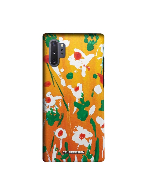 

CelfieDesign Orange & Green Blooming Base 501 Quirky Sustainable Samsung Galaxy Note10 Plus Back Cover