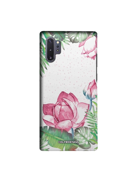 

CelfieDesign White & Pink Laotian Lotus Samsung Galaxy Note10 Plus Back Cover