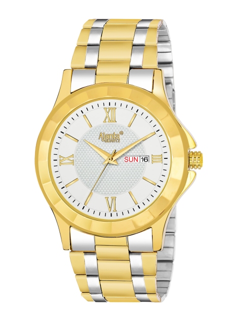 

Ajanta Men Silver-Toned Analogue Watch AWC414MRG/11
