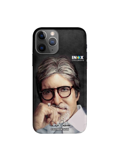 

CelfieDesign Black & Beige Inox BigB Quirky Sustainable Apple iPhone 11 Pro Max Mobile Back Cover