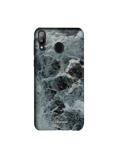 

CelfieDesign Green & Black Marqina Samsung Galaxy M20 Back Case