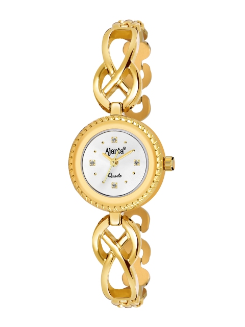 

Ajanta Women White Analogue Watch Ajanta_AWC043MSL/SGL