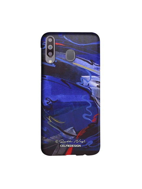 

CelfieDesign Blue & Black Happy Sky Samsung Galaxy M30 Sustainable Back Case